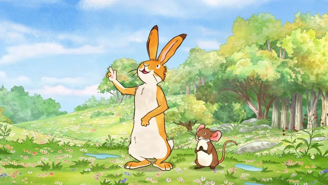 火爆抖音的《猜猜我有多爱你》英文动画，全球的孩子都被暖化了