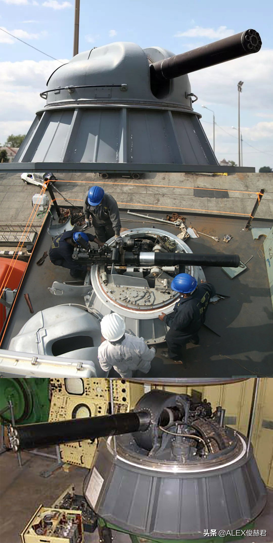 ak176毫米舰炮视频,中国军用ak630舰炮