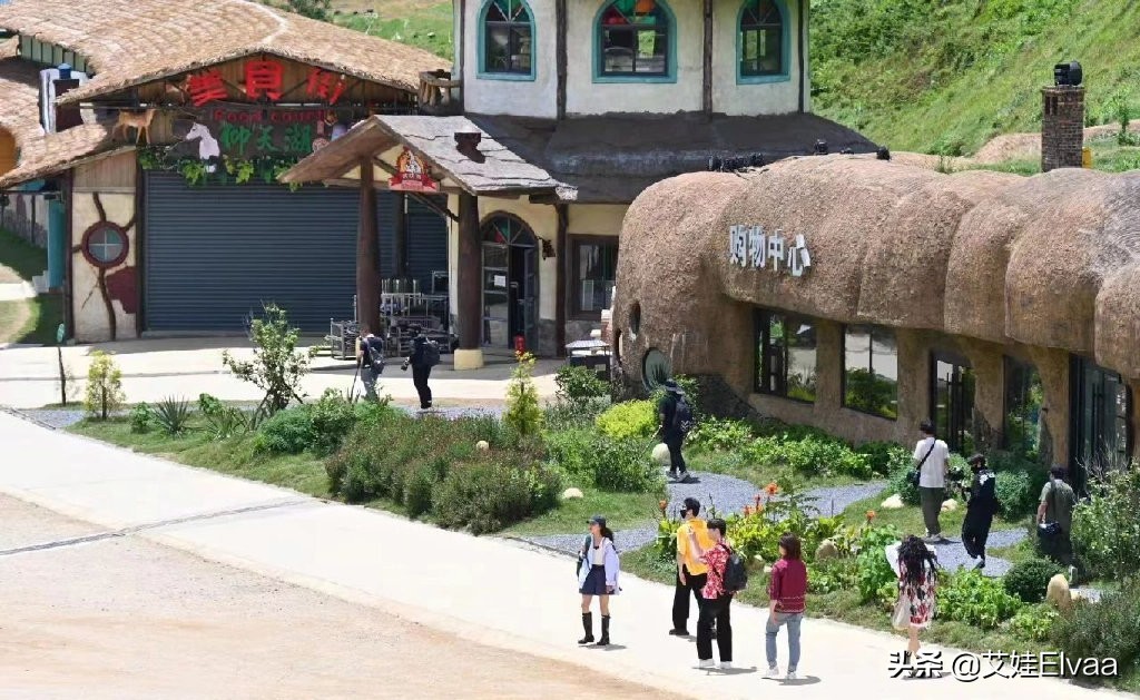 殷桃的穿搭,殷桃穿低领上衣亮相气质