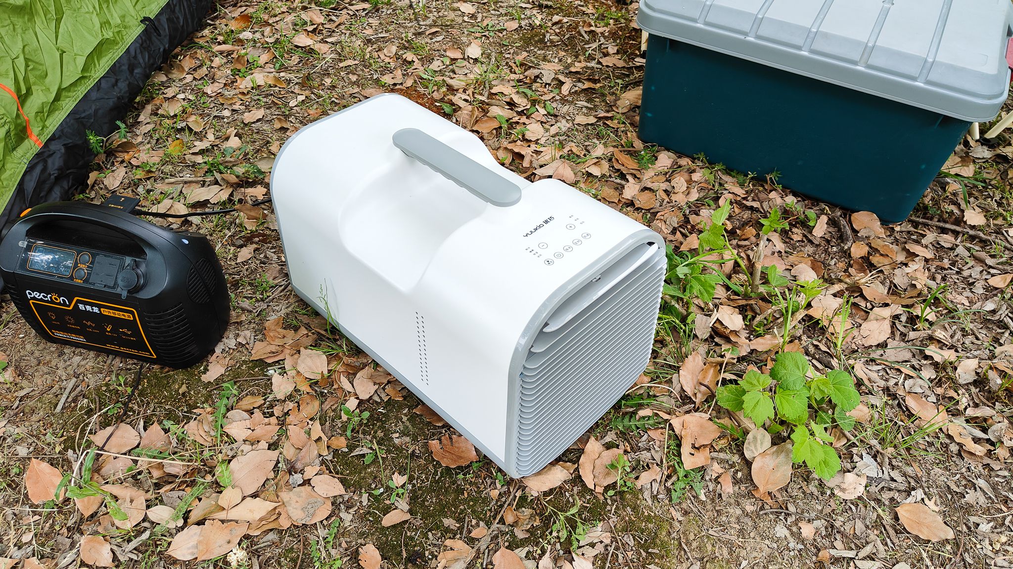 让别人羡慕，夏日野外露营不再闷热，我用上了移动户外便携空调