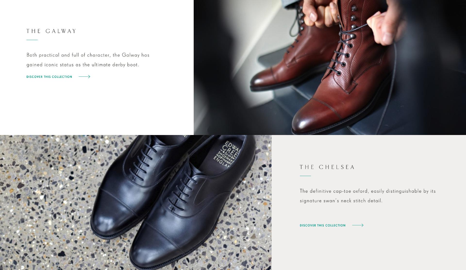 成功集邮EdwardGreen咔叽村靴：蜡翻毛Galway