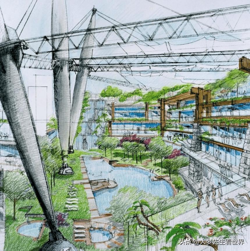 可以在迪拜建造的巨大月亮酒店,迪拜或建巨型月球度假村