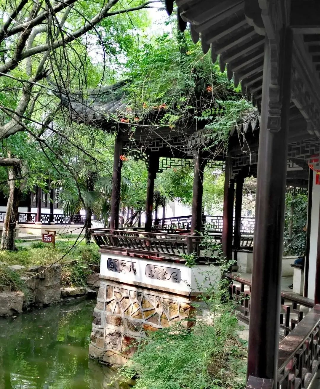 常熟银湖园林古典别墅,常熟四大私家园林