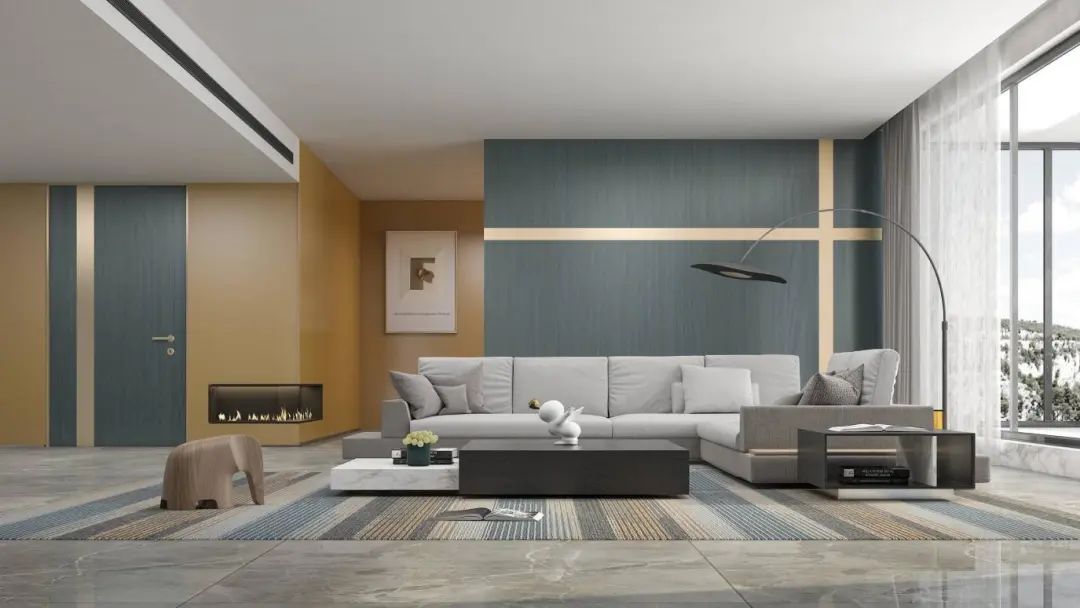 瑞奥漆感膜，成为安心、健康、舒适、高级大平层热点生活方式首选