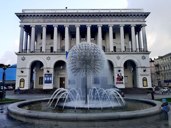 乌克兰基辅独立广场卫星地图,乌克兰基辅独立广场