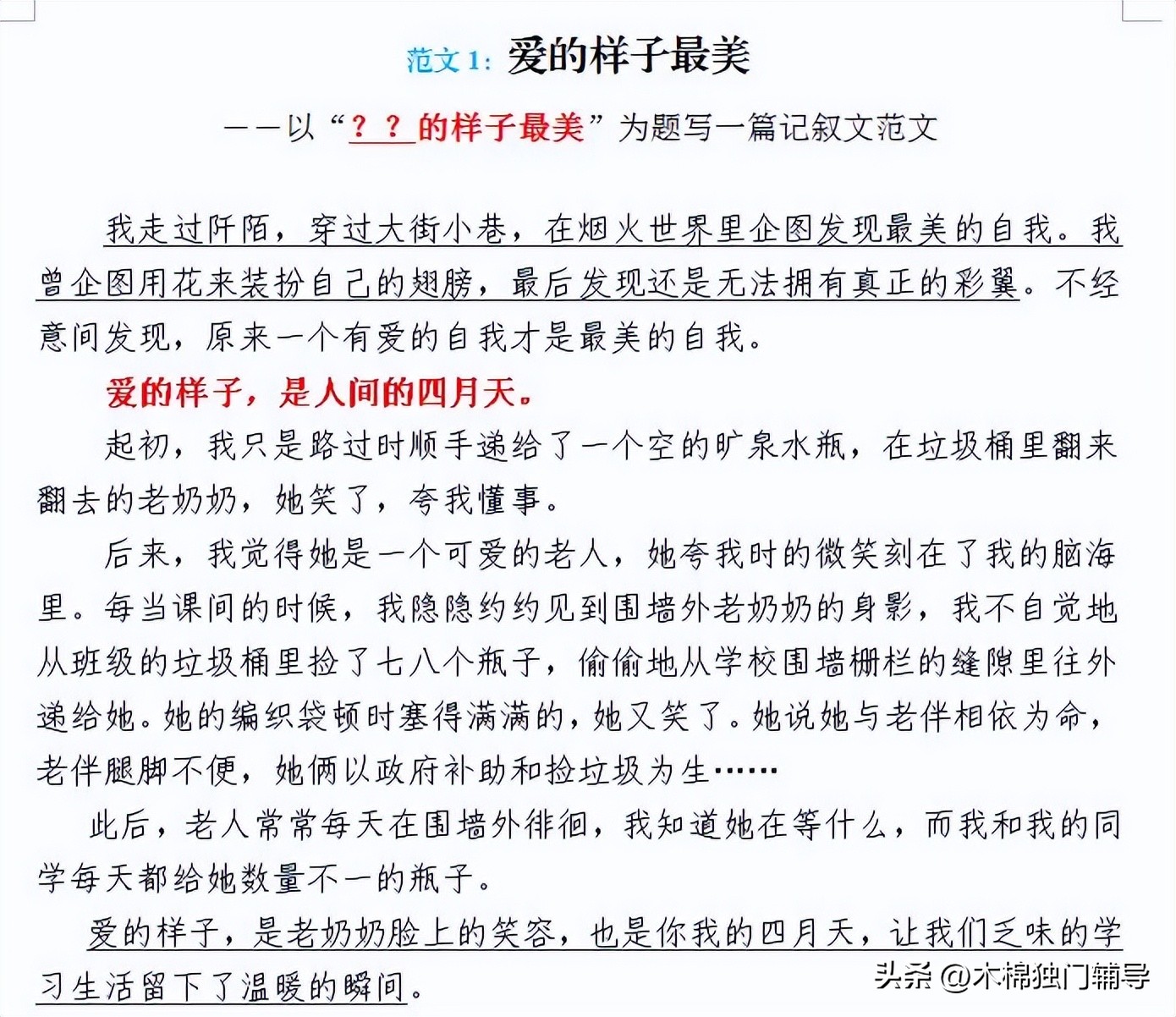 描写木棉花的初中作文,初中作文木棉花