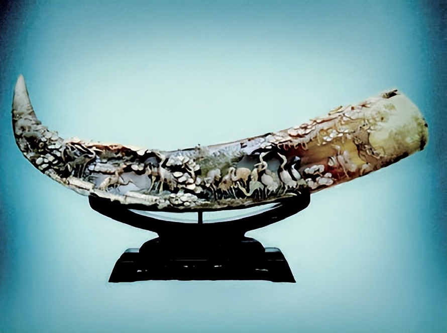 垫江角雕手工视频,重庆垫江迎春角雕