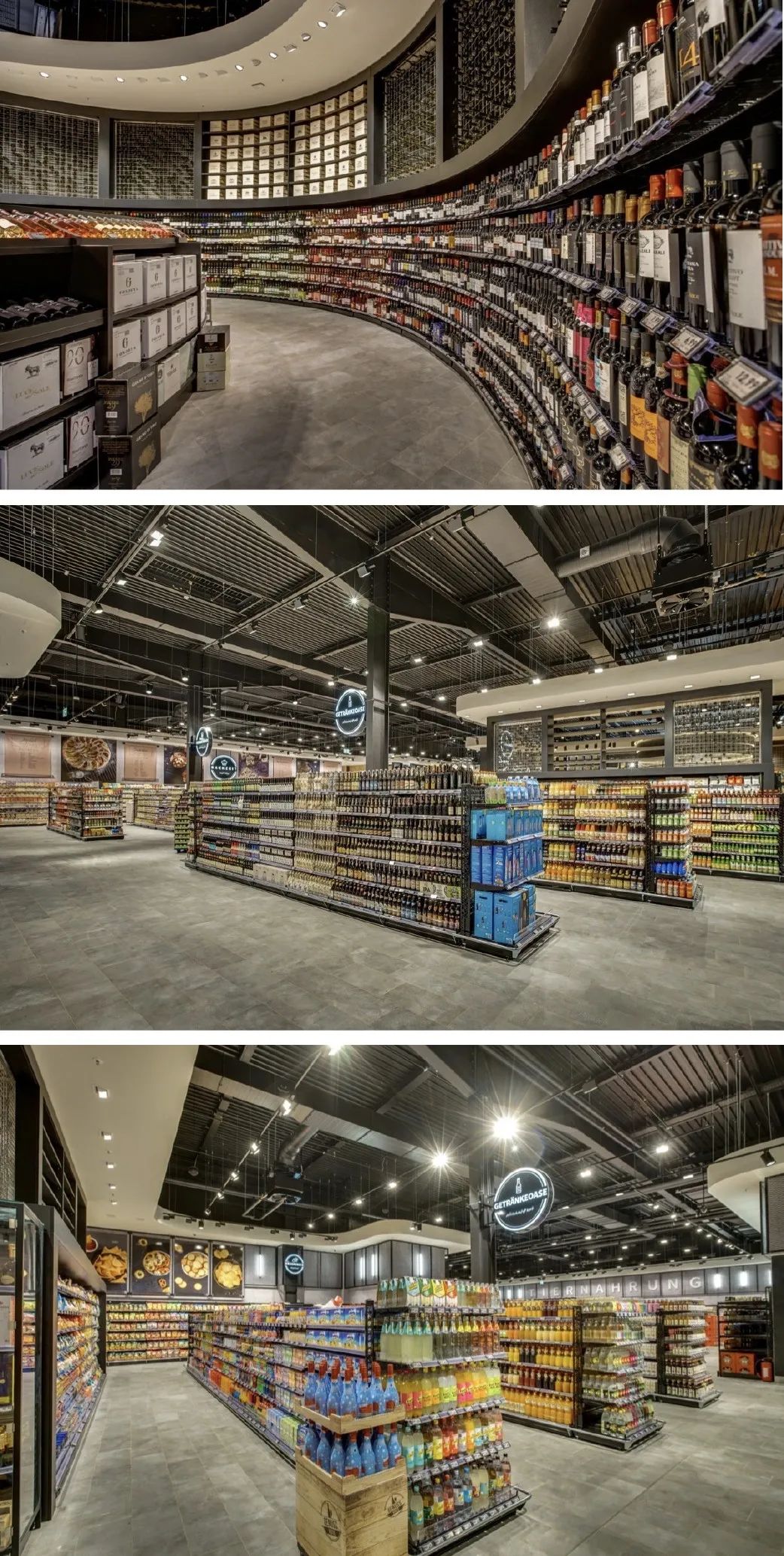 英国百年超市陈列欣赏,德国超市货架图解