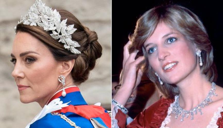 梅根凯特皇室造型,梅根黄金首饰