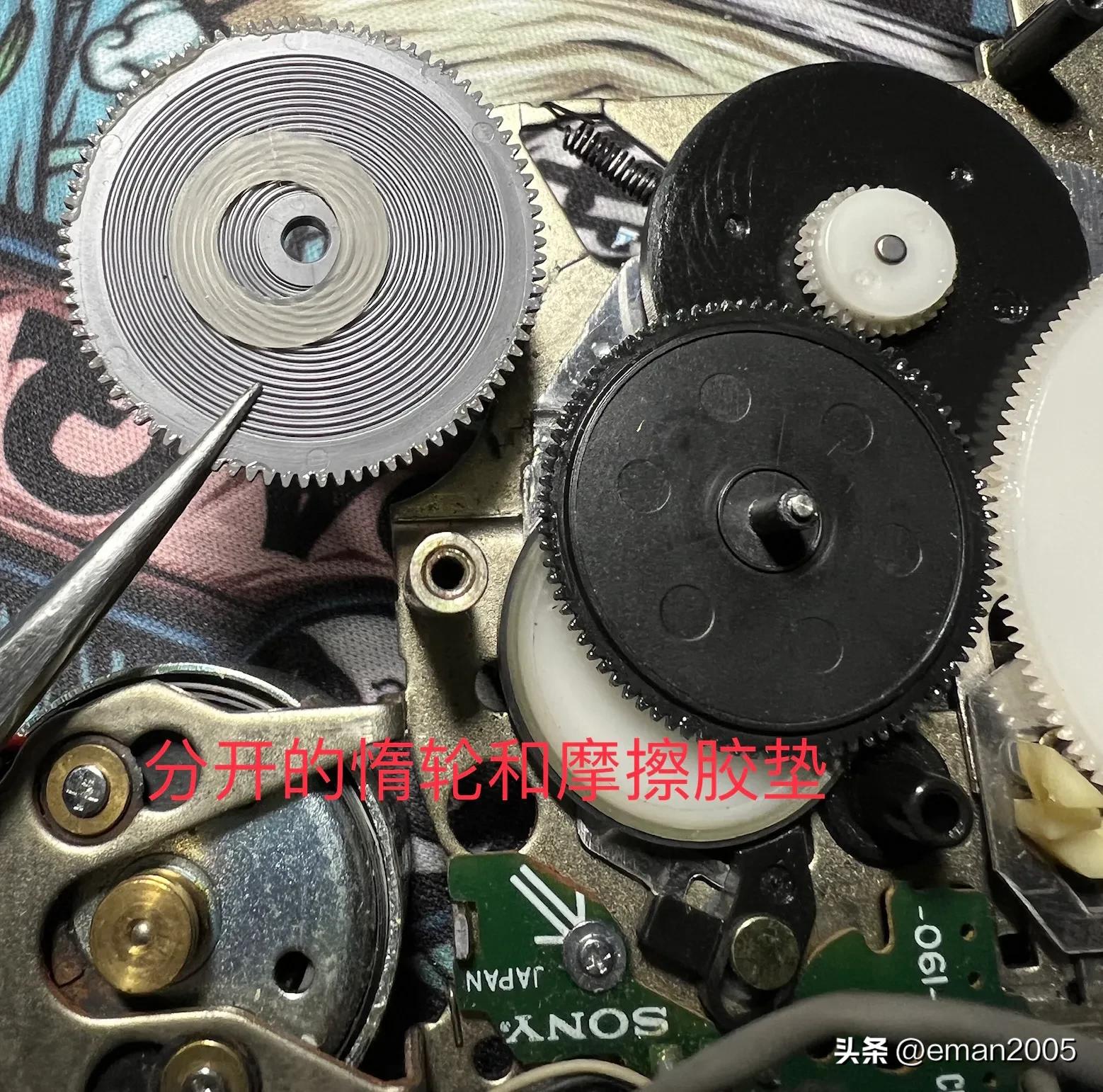 索尼收录机w600维修,索尼cfs-w600收录机维修