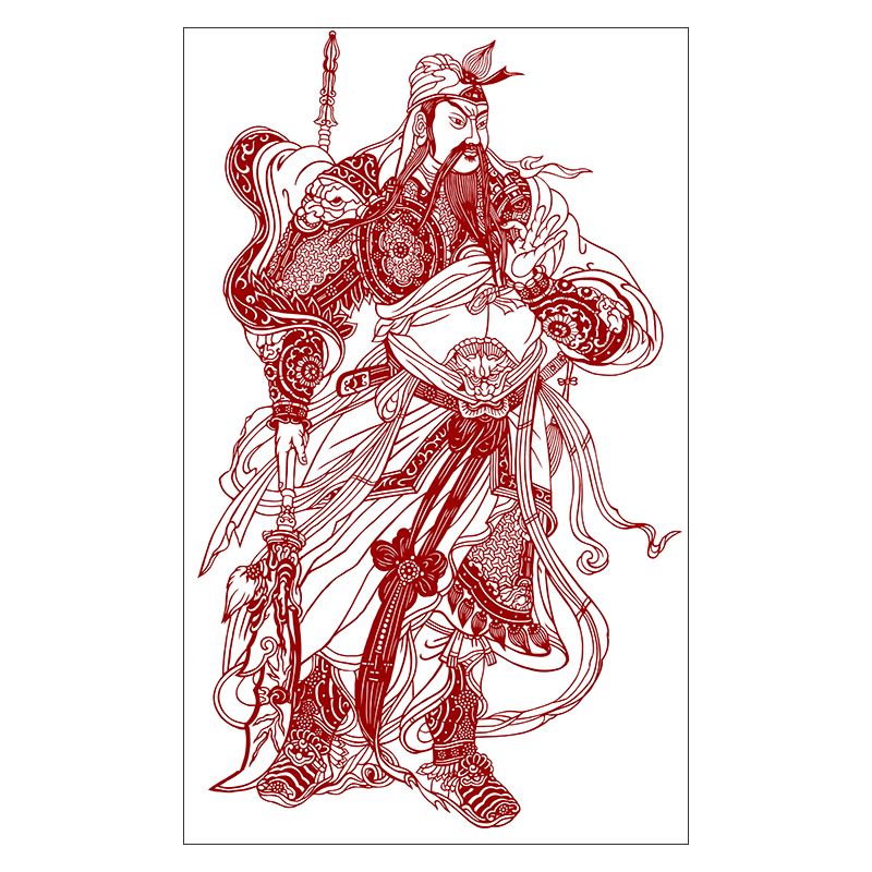 关二爷的眼是吊眼还是丹凤眼,关二爷为什么闭着眼睛