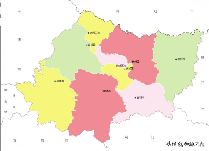 襄阳市区划调整规划,襄阳五县市区获新建计划