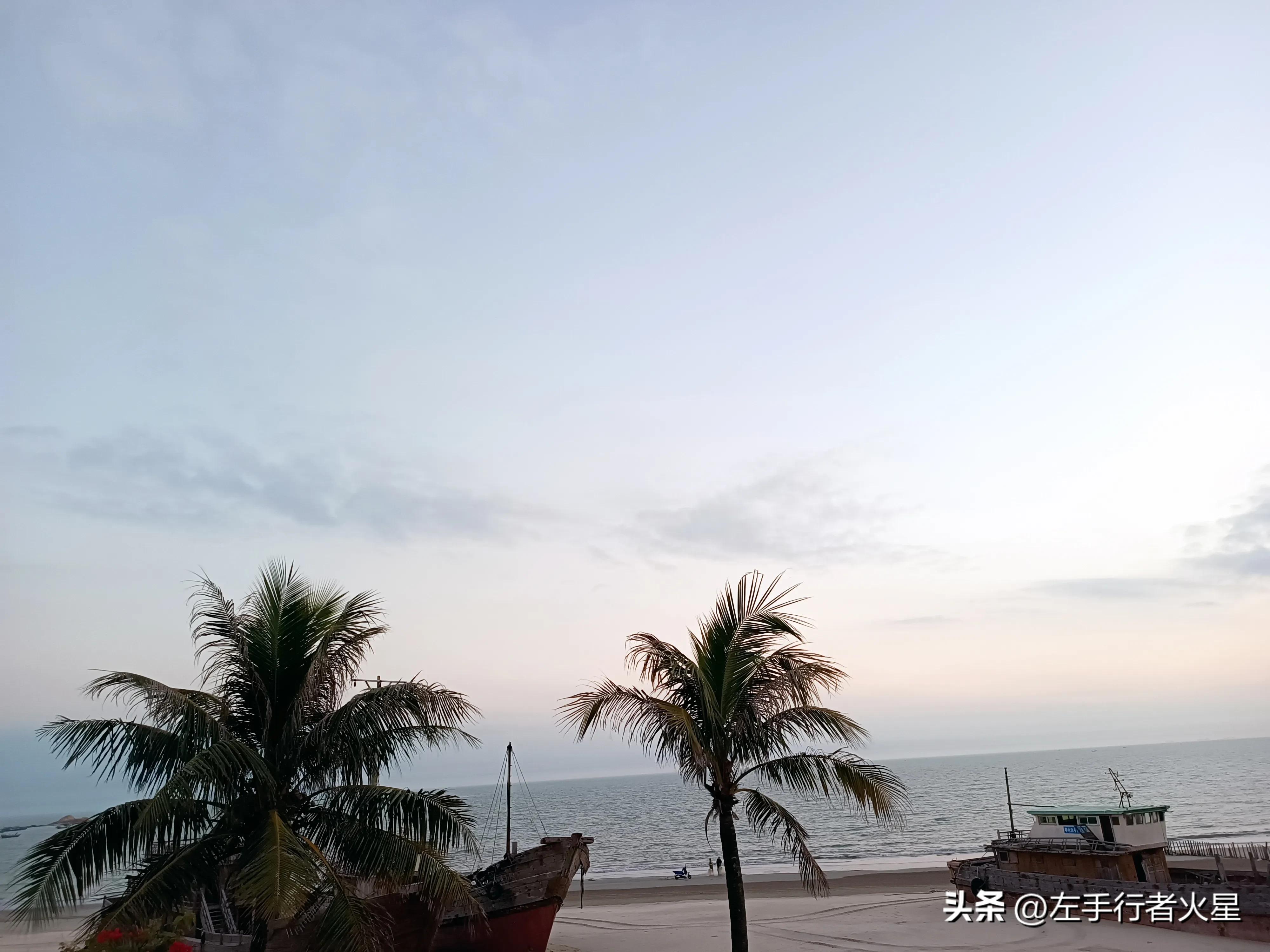 茂名浪漫海岸：落日海景美哉美哉