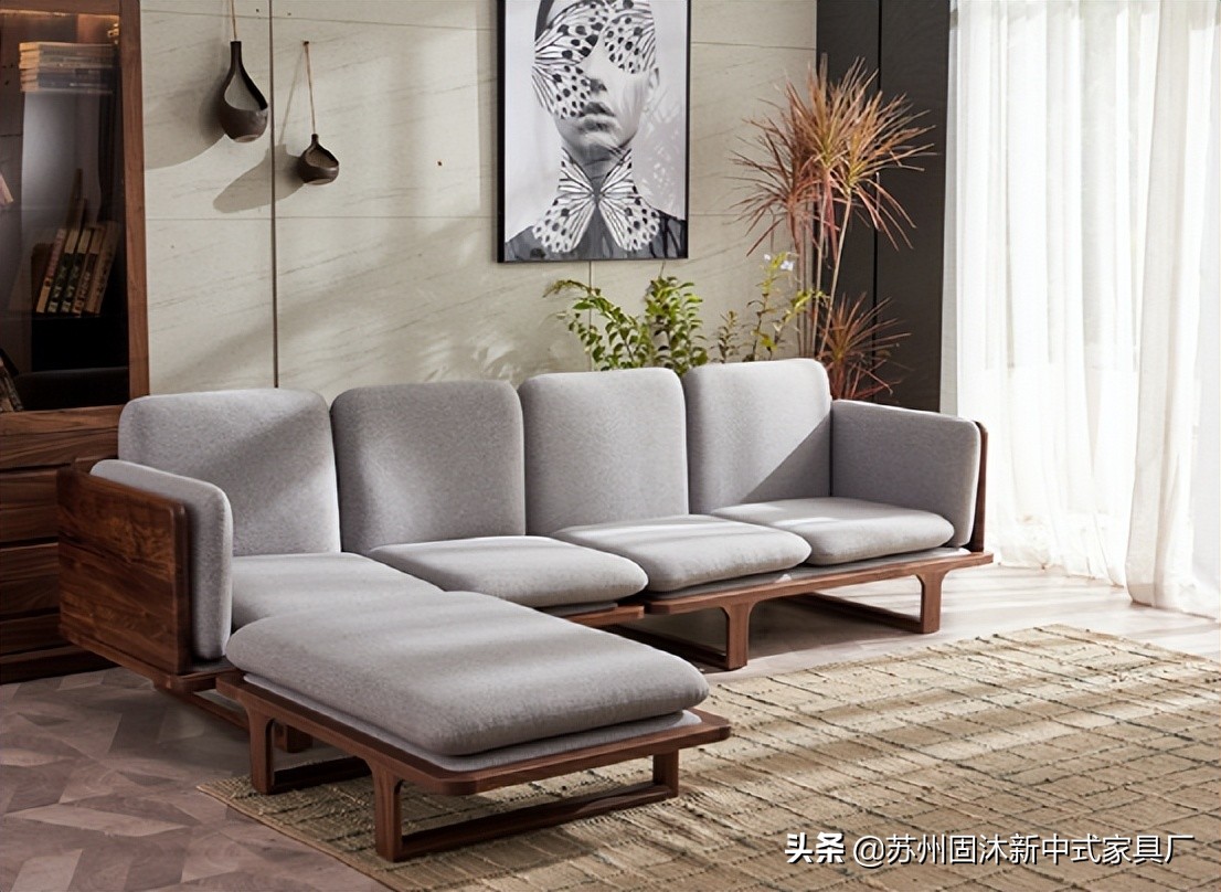 禅意新中式原木大平层,新中式原木禅意软装元素