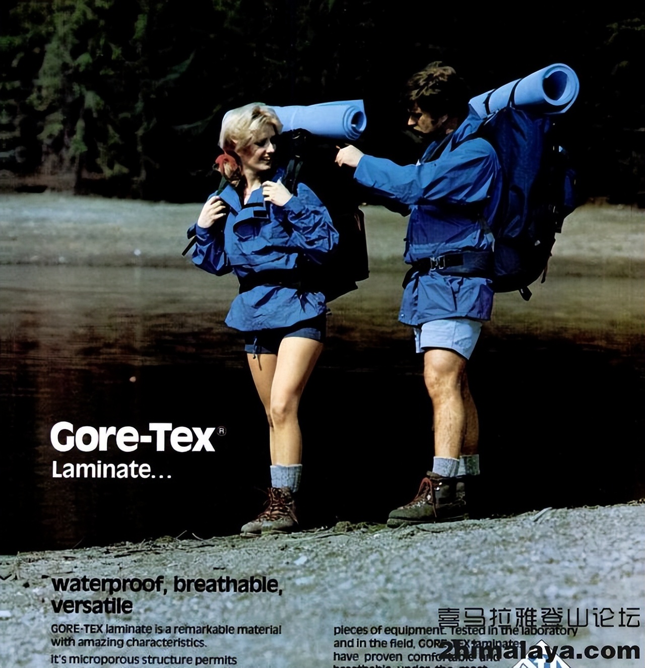 「世界」户外服饰随着时间的的变化的视觉历史