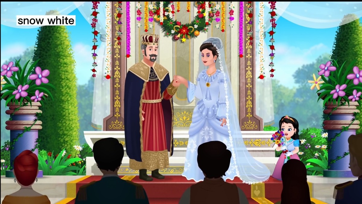 格林童话白雪公主英文阅读,白雪公主格林童话国语版