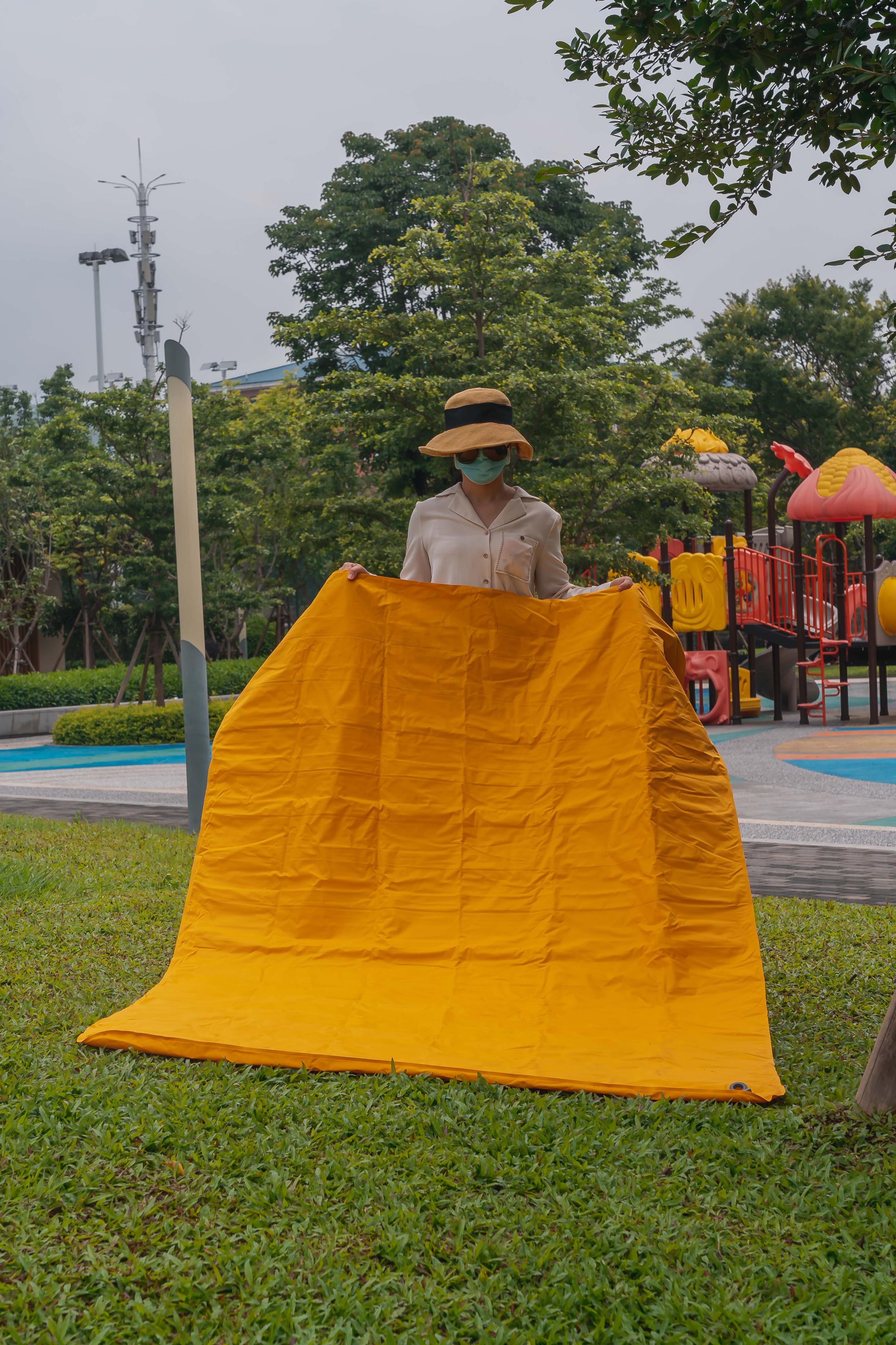 露营简易床垫,快速搭建的露营帐篷