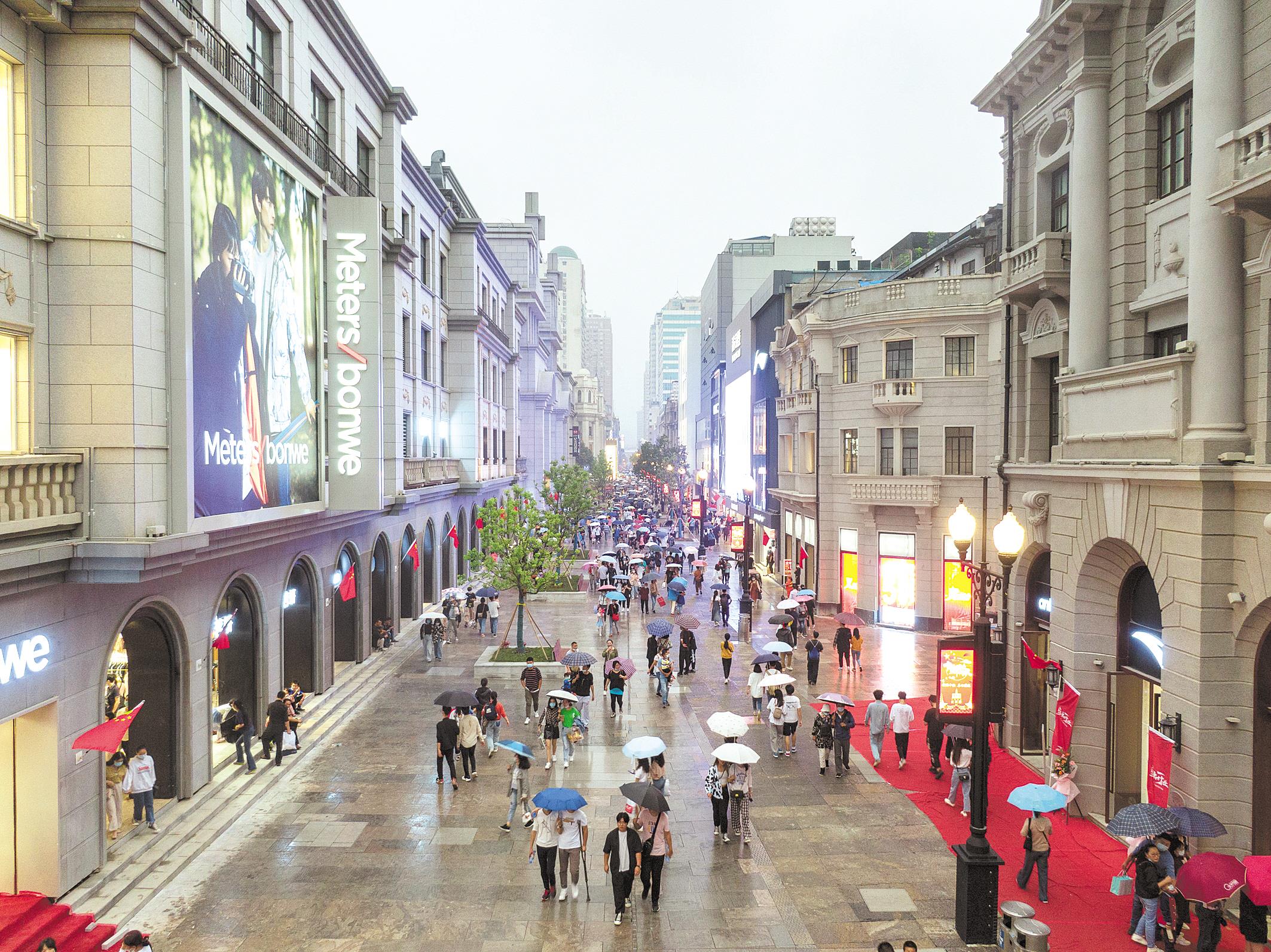 十大旅游步行街,中国国内著名的城市步行街前30名