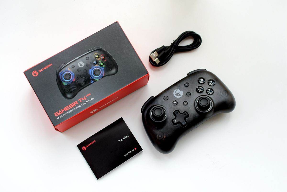 盖世小鸡t4mini,盖世小鸡t4w手柄有线测评