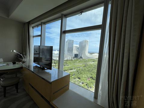 厦门山海观海景房酒店,厦门五缘湾希尔顿逸林酒店测评