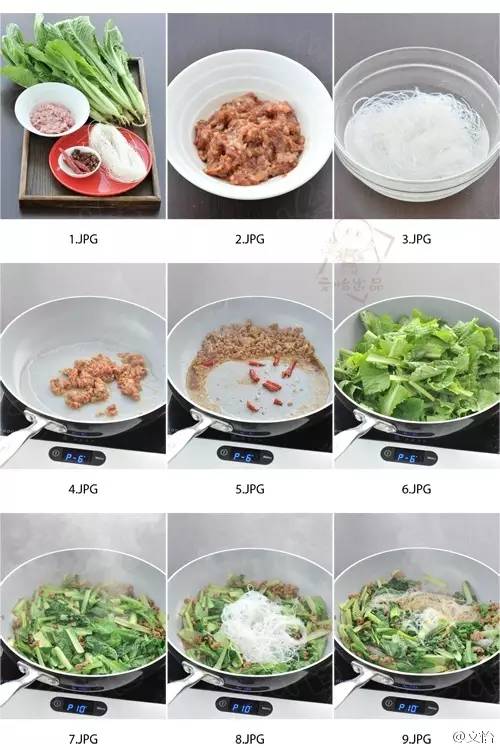 粉条肉沫下饭菜做法,怎样用白菜粉条做下饭菜