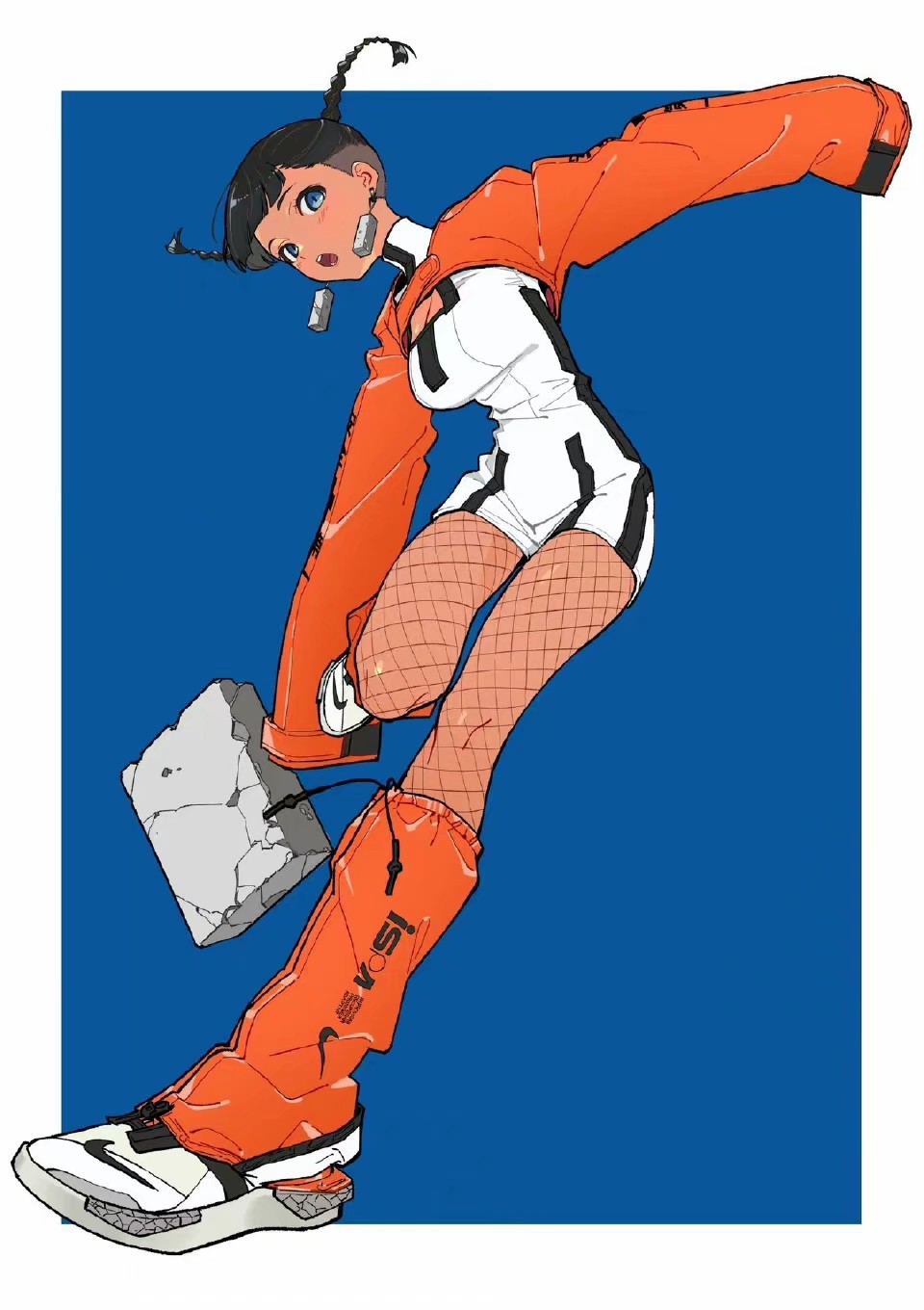 「恋鞋狂魔」给所有可爱少女「穿上潮鞋」｜画师岩崎将大作品欣赏