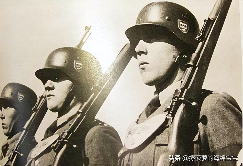 纳粹冲锋队用的什么枪,纳粹德军军衔图解