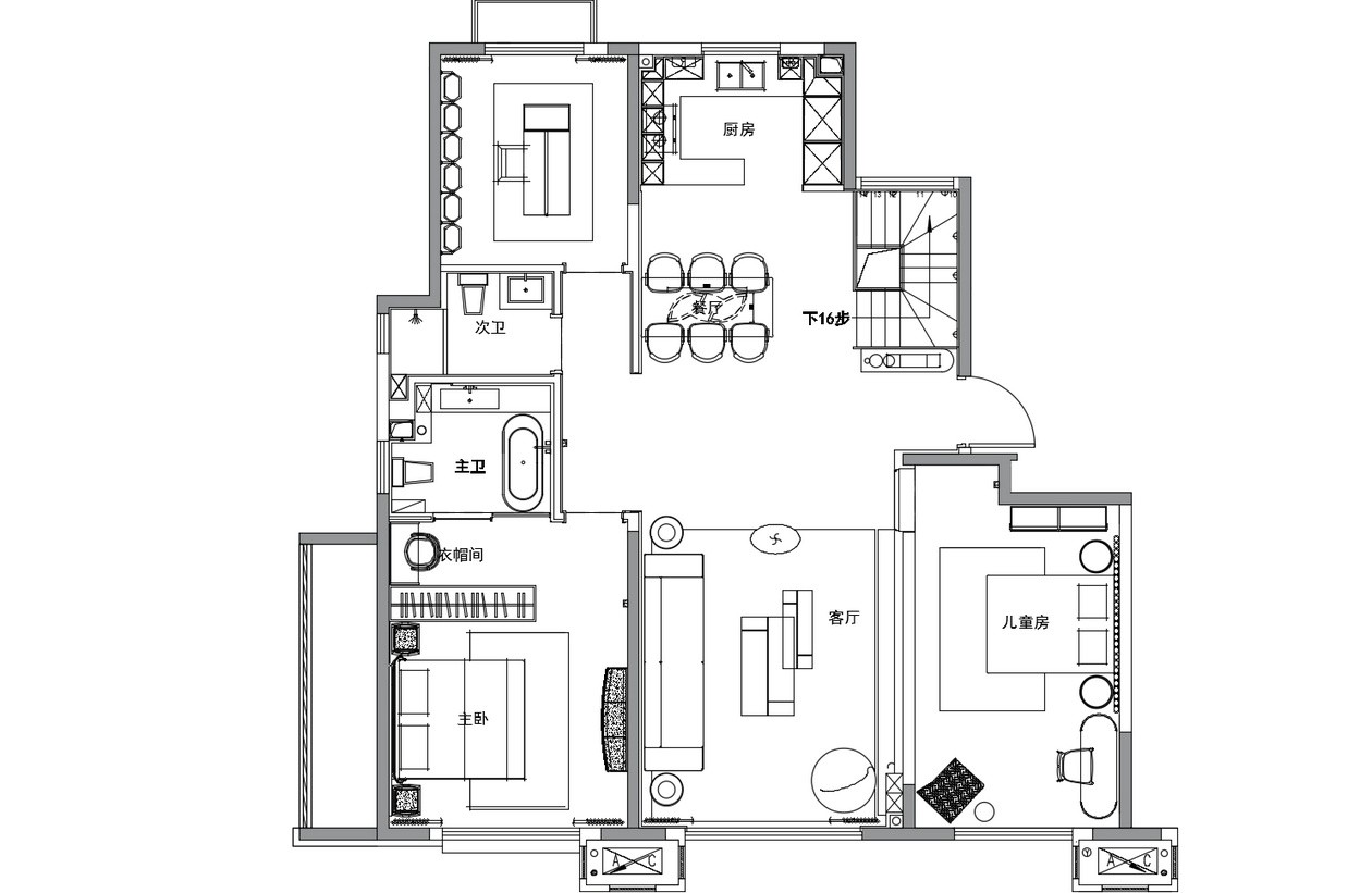 元禾大千软装设计,元禾大千设计案例