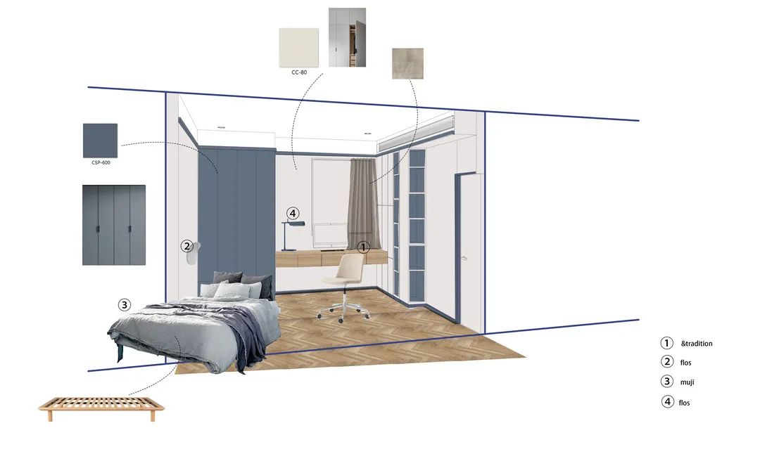 130平艺术感私宅设计图,低调有质感的私宅设计