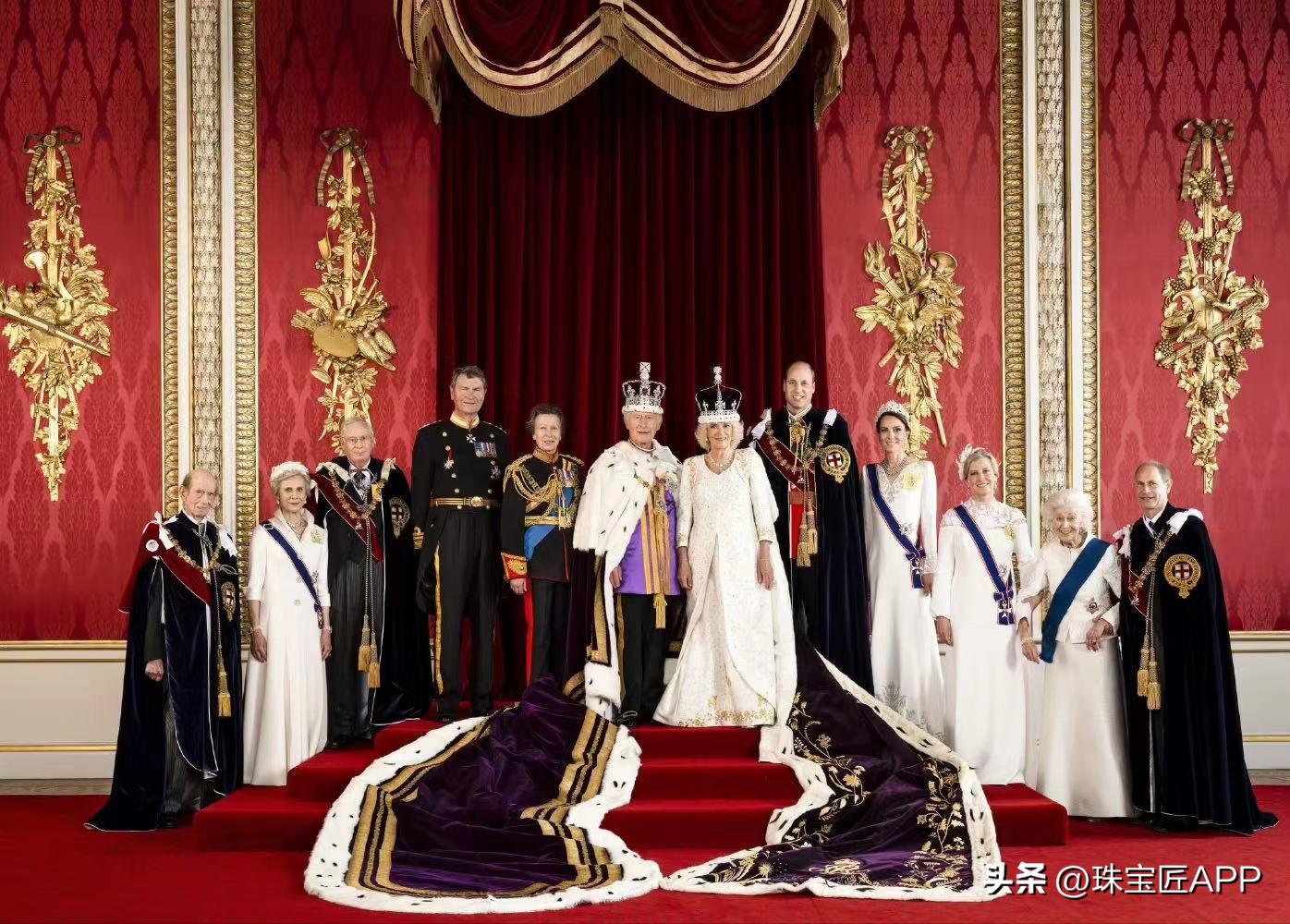 英王加冕凯特王妃,英王查尔斯三世加冕现场