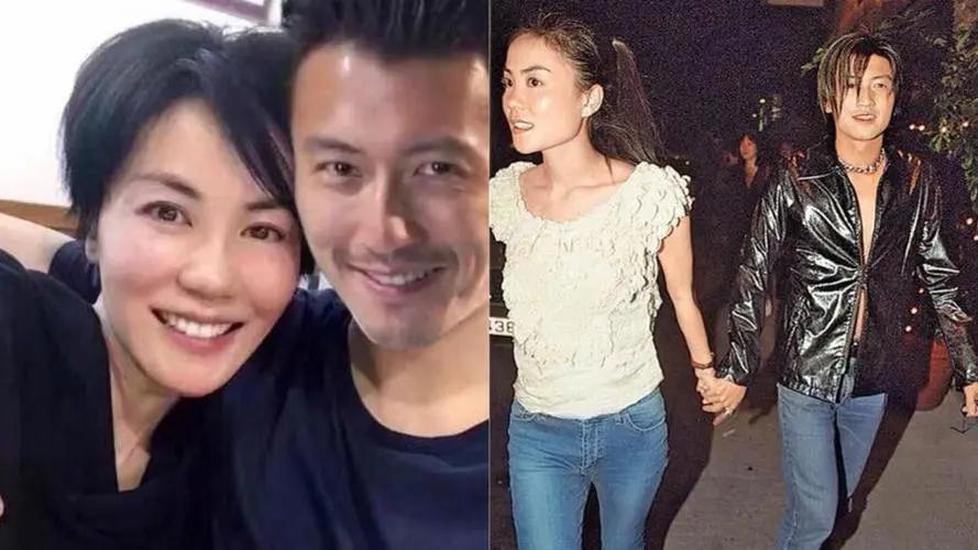 王菲谢霆锋高调秀恩爱久违的同框,网友晒王菲谢霆锋同框照