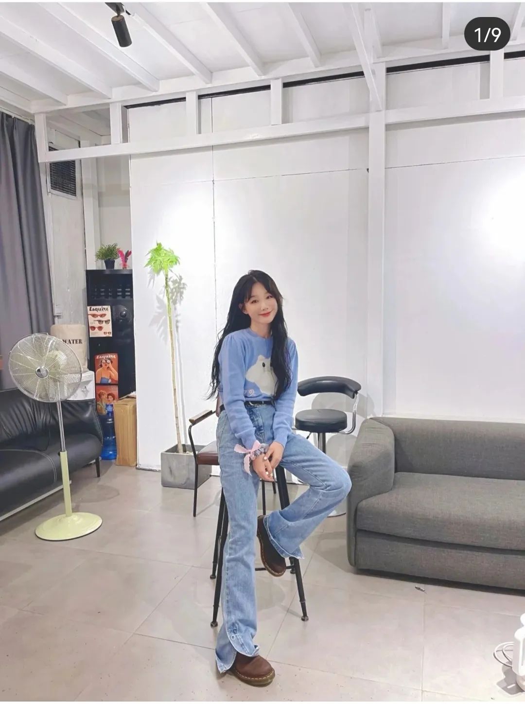 针织衫太肥如何穿搭,针织衫如何不显胖女