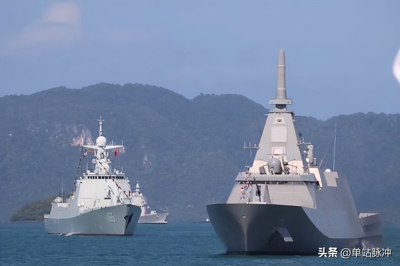 中国新一代护卫舰图片,中日韩新一代护卫舰