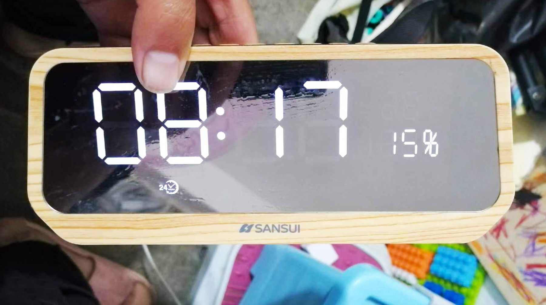 高颜值复古蓝牙音箱,木制山水音响