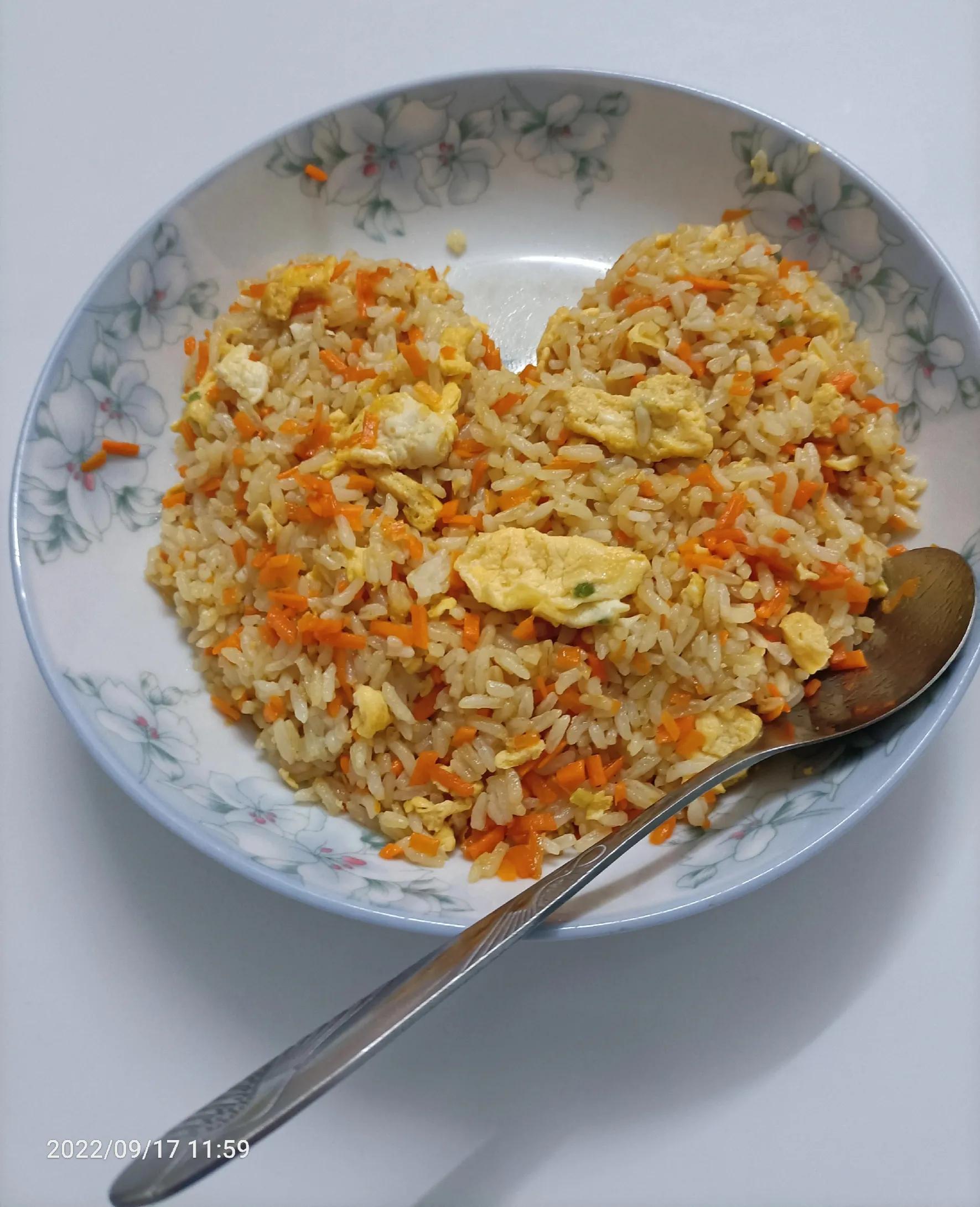 宝宝蛋炒饭做法2岁不重样,好吃有营养的儿童蛋炒饭