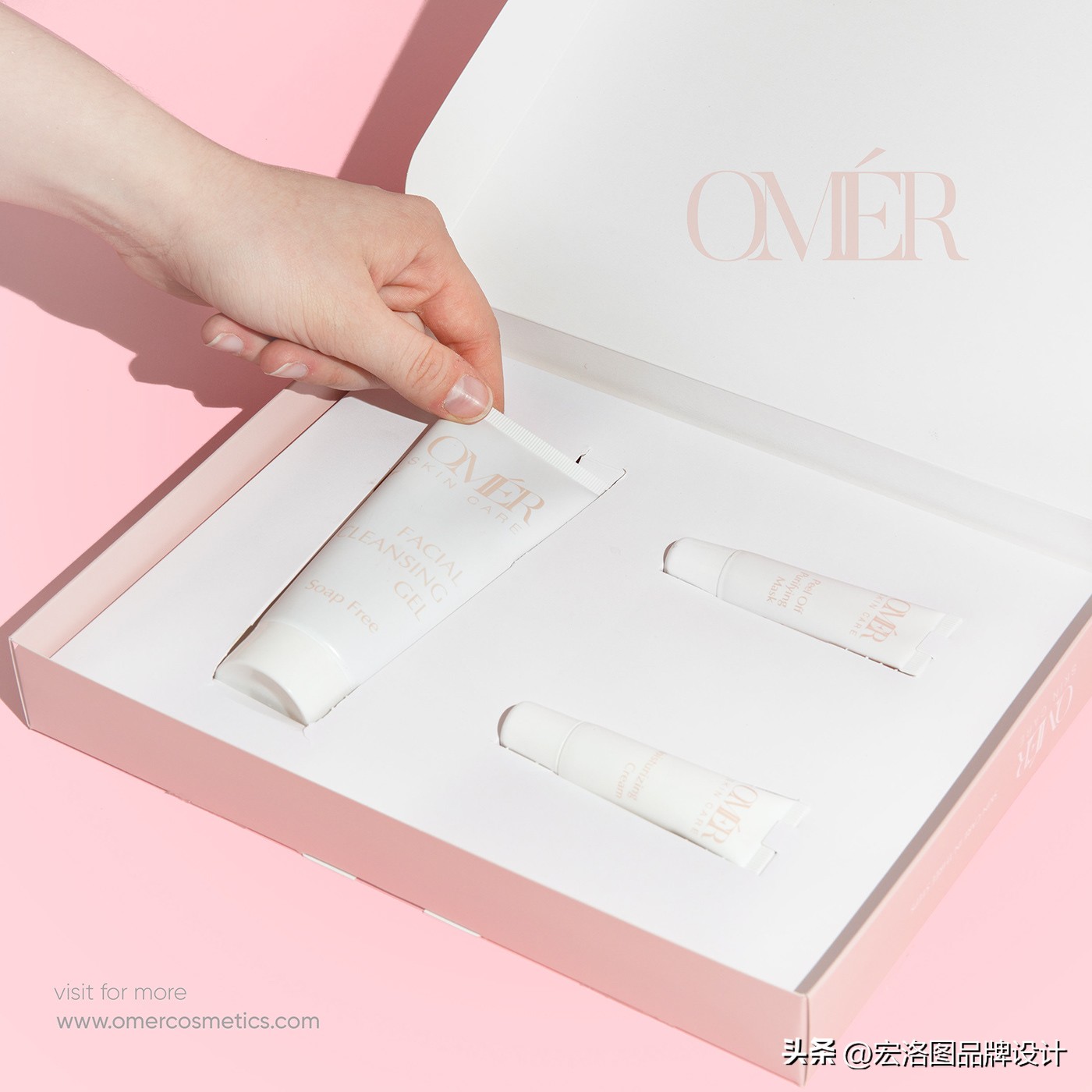 国外护肤品包装盒设计,高级轻奢化妆品包装设计