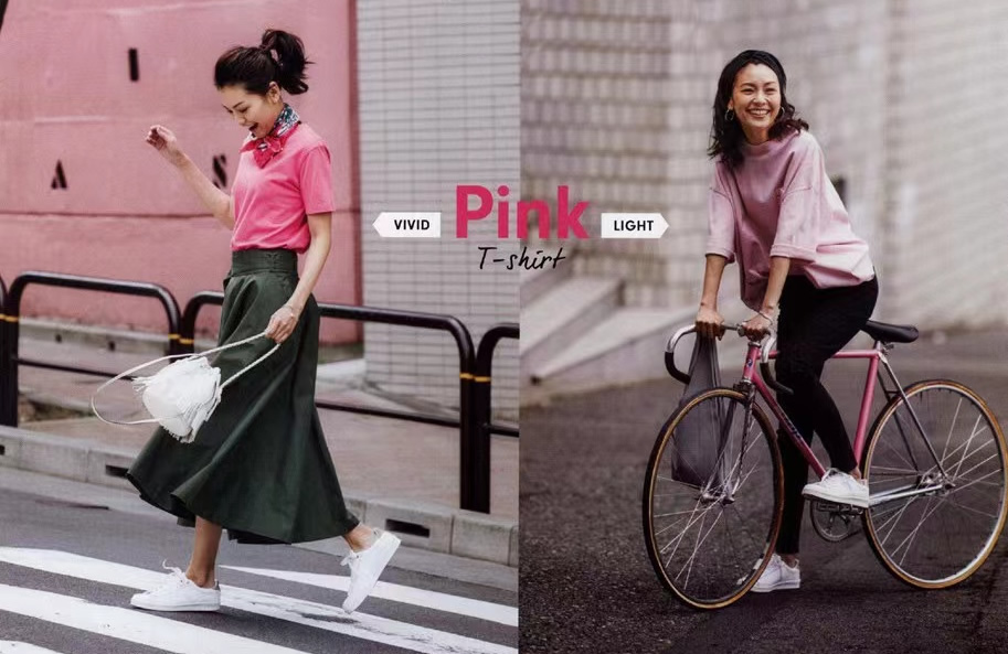 女生穿运动鞋最时尚的穿搭,宽松t恤女中长款搭配什么鞋