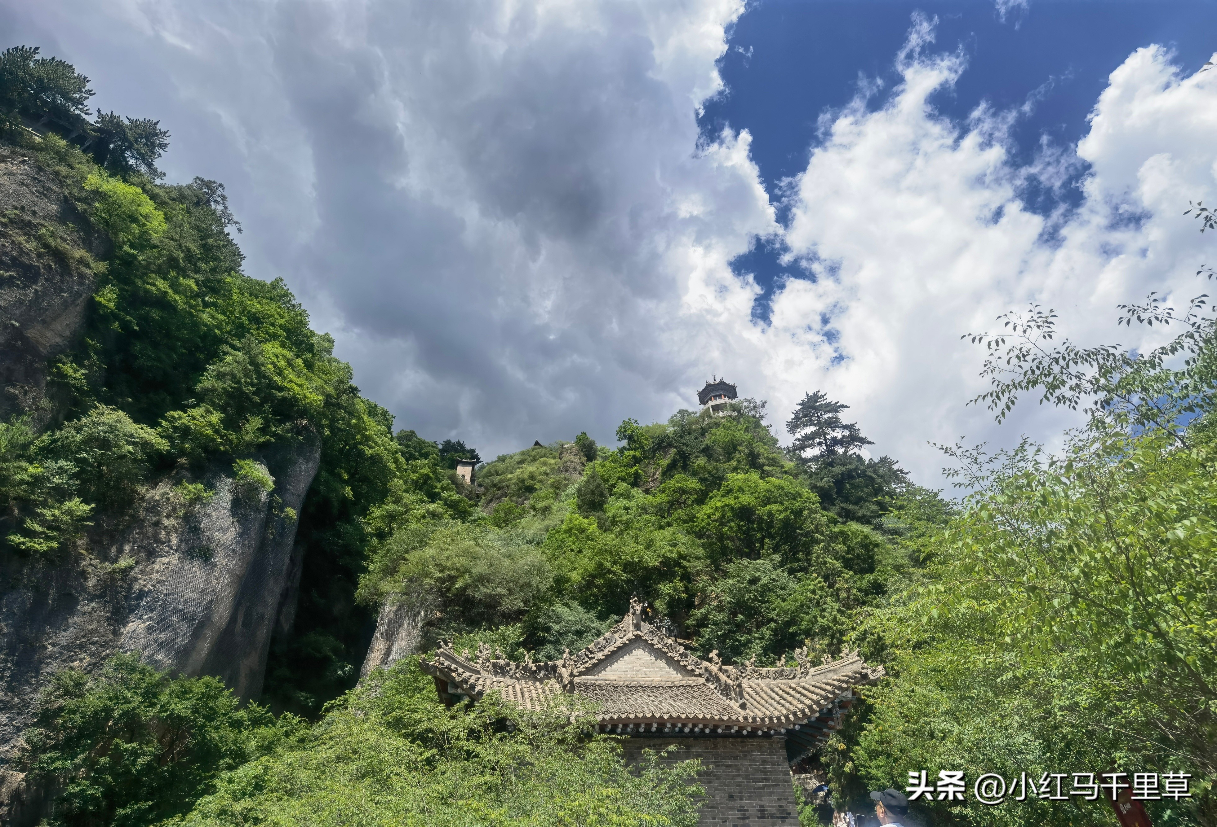 全程徒步登崆峒山最高山顶,第三次爬崆峒山