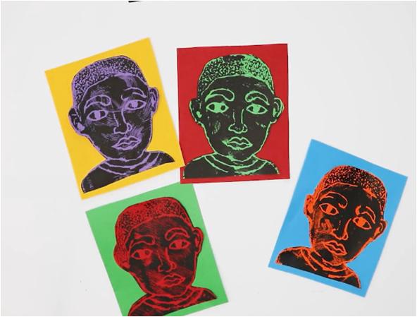 波普艺术大师大卫·霍克尼,波普艺术家安迪沃荷