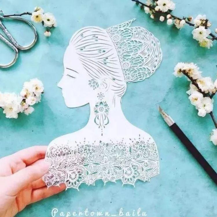 剪一幅具有中国特色的剪纸艺术,现代剪纸艺术