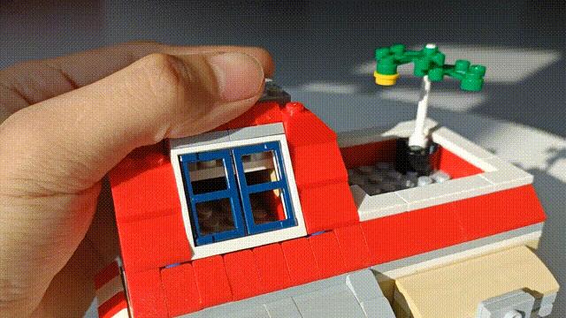 儿童乐园室内乐高,游乐场主题乐高搭建6岁作品