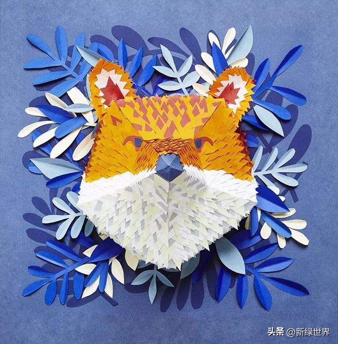一组纸艺作品,令人惊艳的纸艺作品
