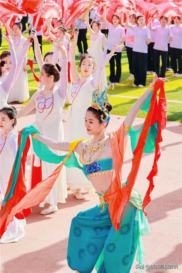 西安建筑科技大学阳光体育2024,西安建筑科技大学运动会开幕仪式