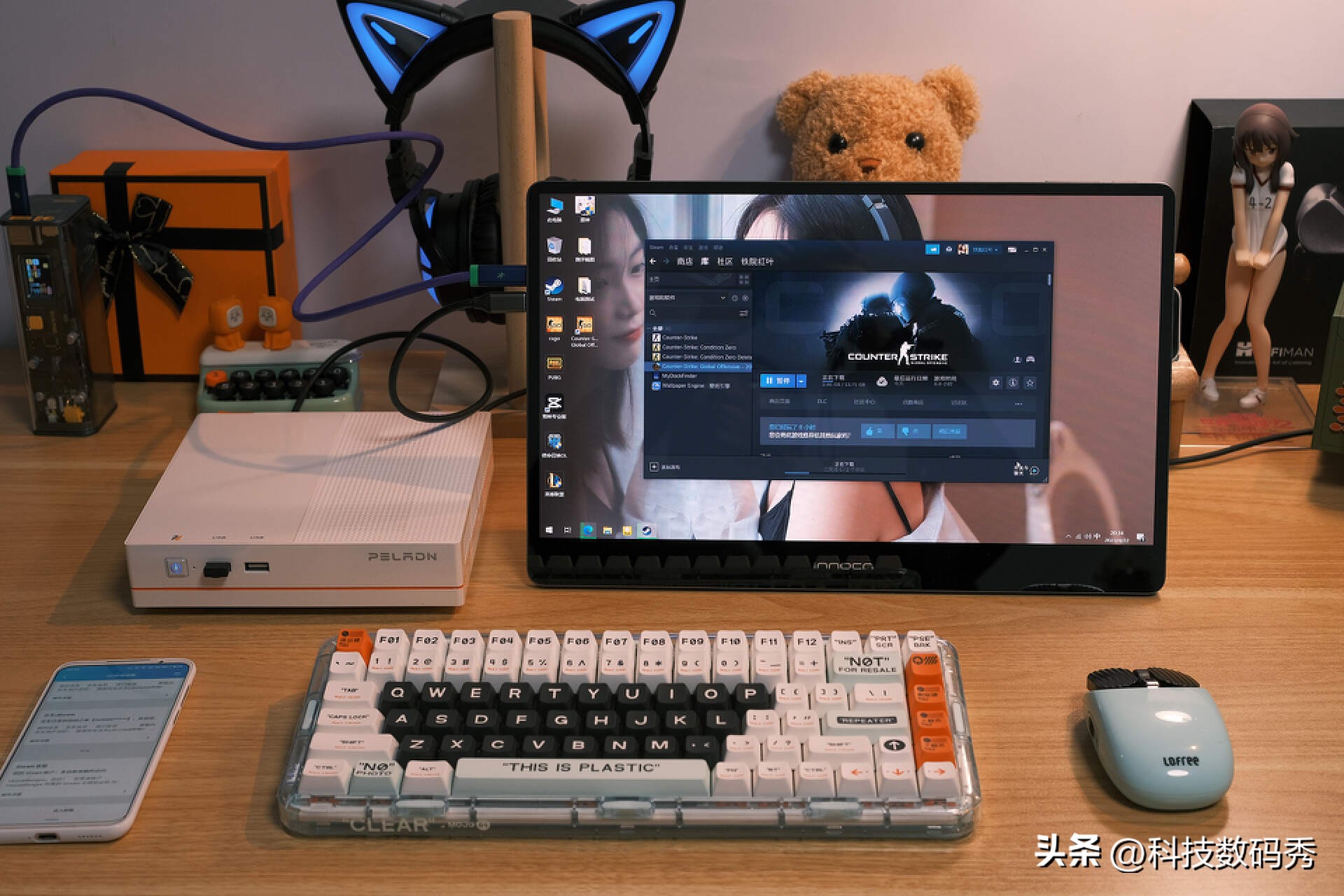 搭载独立显卡的一体电脑,磐镭hi-3迷你pc评测