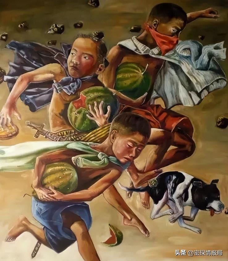 农民蜗居28年坚持画画,农民蜗居画画28年