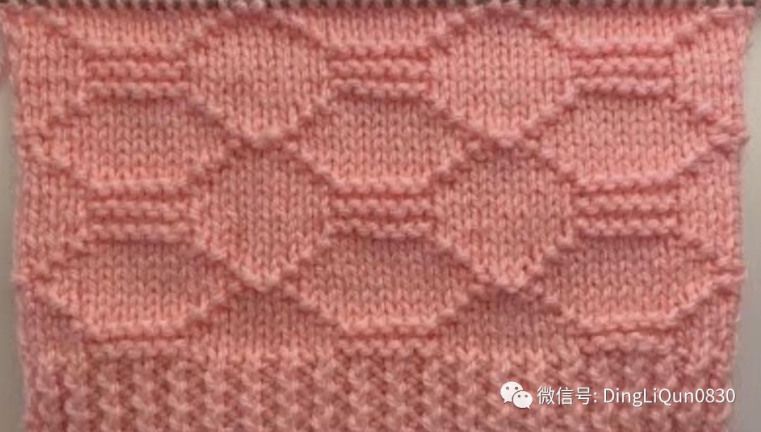 500个毛衣花样完整大平针版,毛衣华夫针花型图案大全