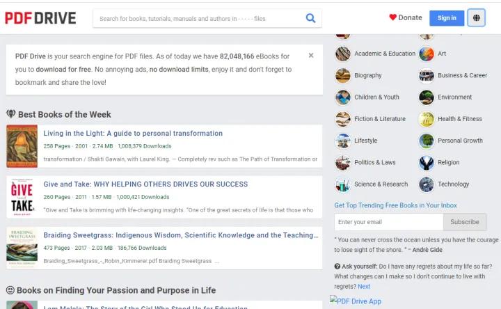 pdf书籍免费网站,分享pdf书籍