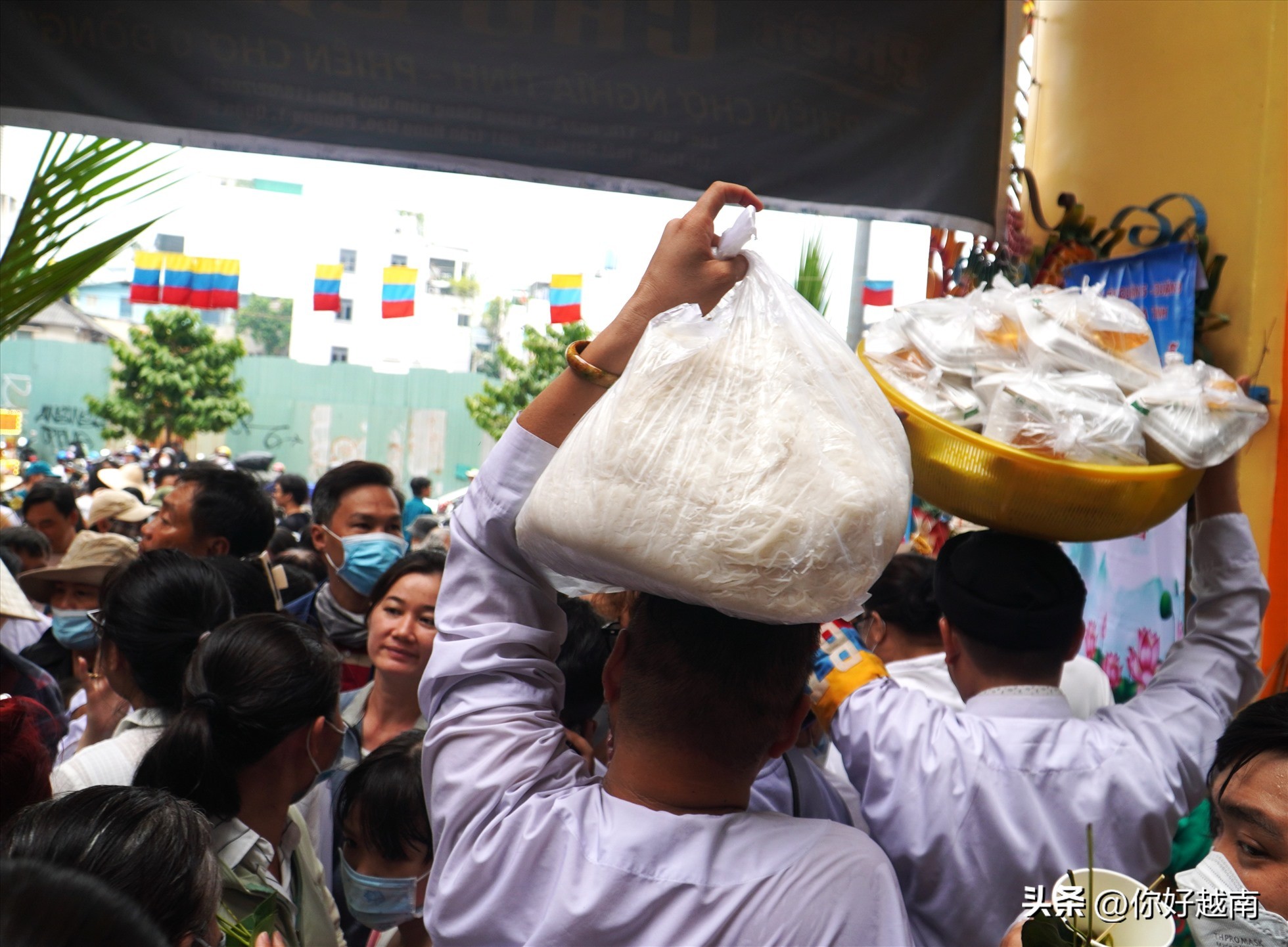 越南胡志明交易市场,越南胡志明农产品批发市场
