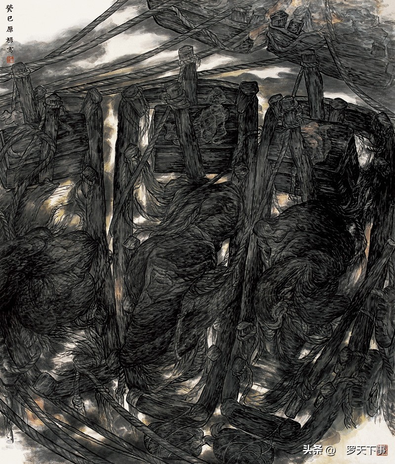 瑞兔迎春•著名画家丁原禄•向全国人民拜年