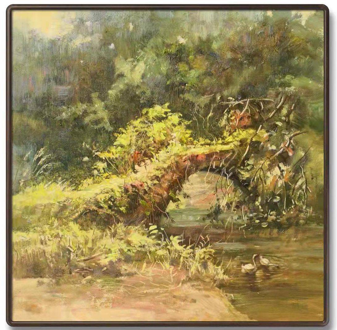 邓湘伟油画作品欣赏,夏卫平油画作品欣赏